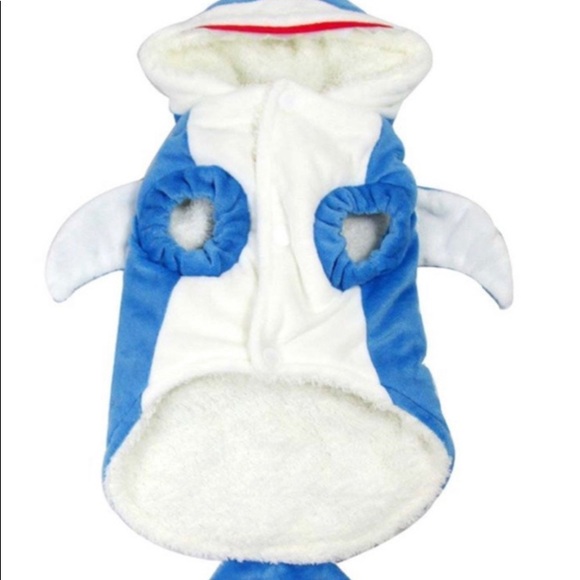 DOG ONESIE (SHARK COSTUME , XXL) - Picture 4 of 14